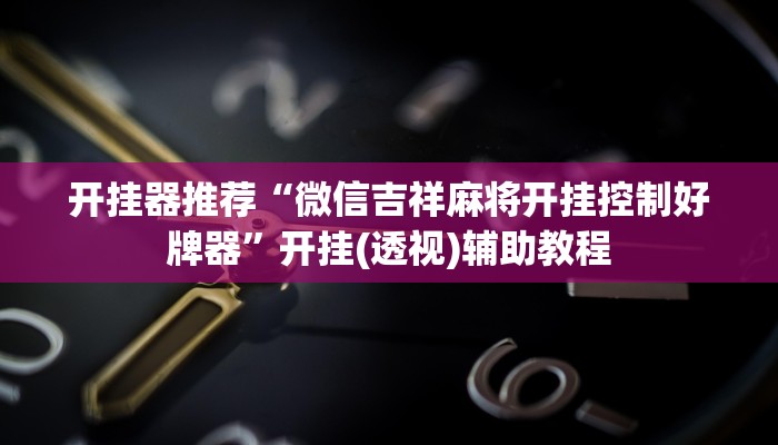 分享“微乐天津麻将挂软件”分享用挂教程