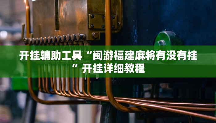 开挂辅助工具“闽游福建麻将有没有挂”开挂详细教程