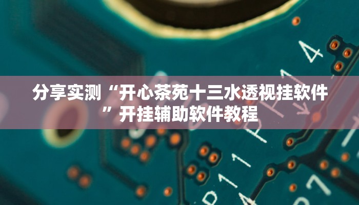 分享教程“丽水跑得快万能开挂神器”其实确实有挂