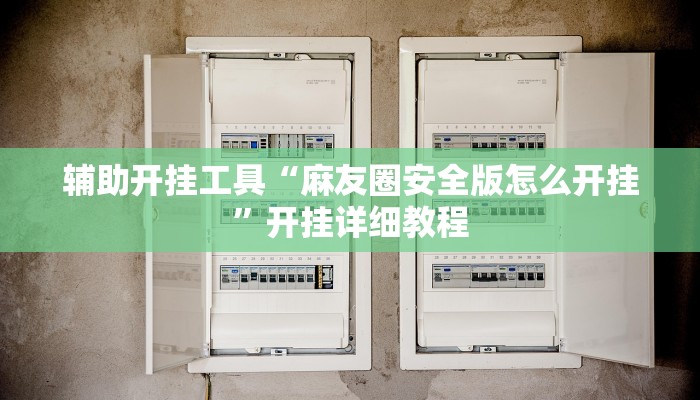 辅助开挂工具“麻友圈安全版怎么开挂”开挂详细教程