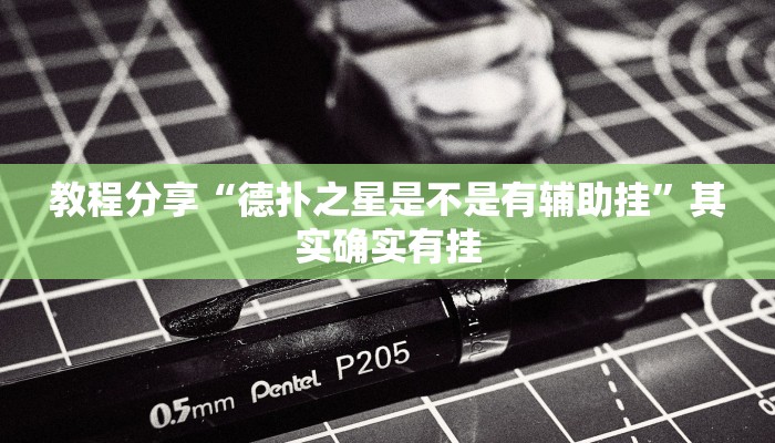 教程分享“德扑之星是不是有辅助挂”其实确实有挂