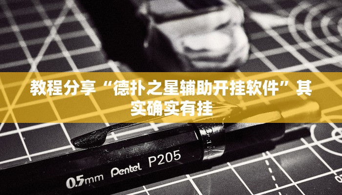 教程分享“德扑之星辅助开挂软件”其实确实有挂