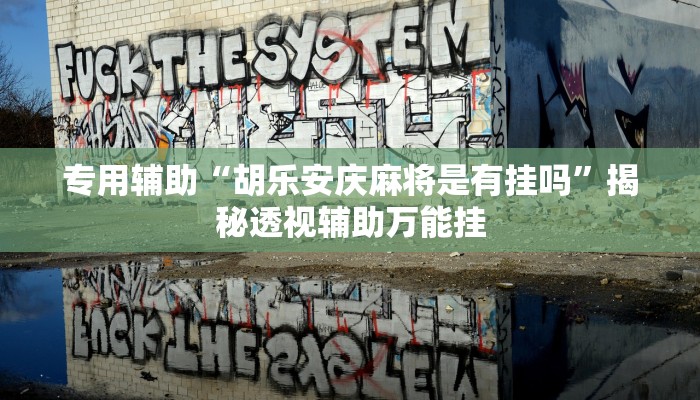 专用辅助“胡乐安庆麻将是有挂吗”揭秘透视辅助万能挂