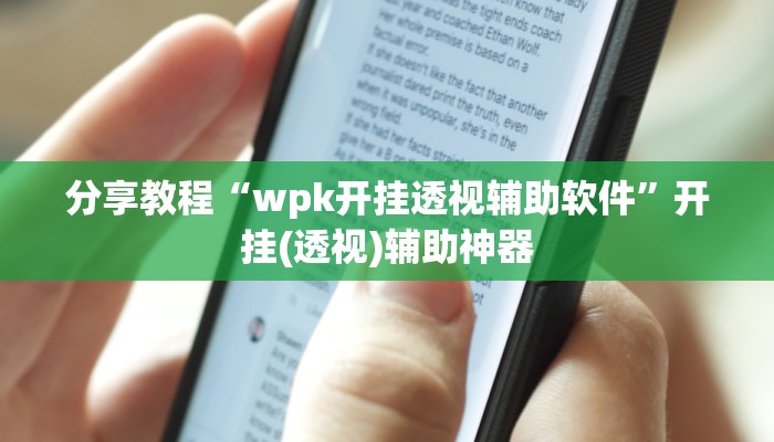 分享教程“wpk开挂透视辅助软件”开挂(透视)辅助神器