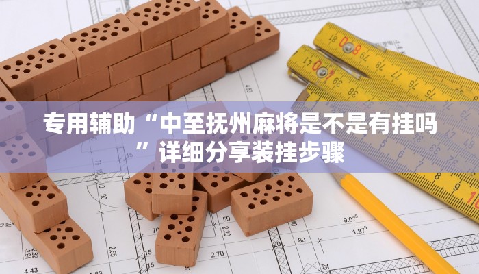 专用辅助“中至抚州麻将是不是有挂吗”详细分享装挂步骤