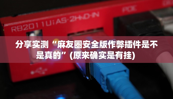 分享实测“麻友圈安全版作弊插件是不是真的”(原来确实是有挂) 