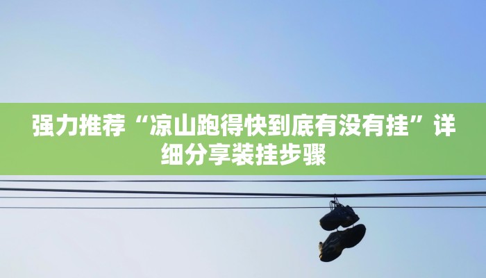 强力推荐“凉山跑得快到底有没有挂”详细分享装挂步骤