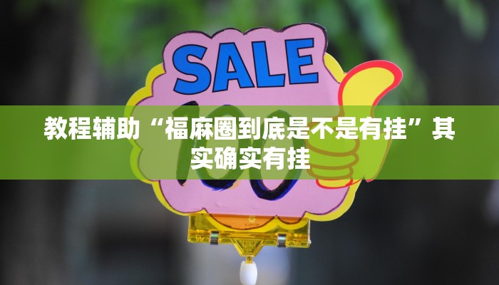 教程辅助“福麻圈到底是不是有挂”其实确实有挂