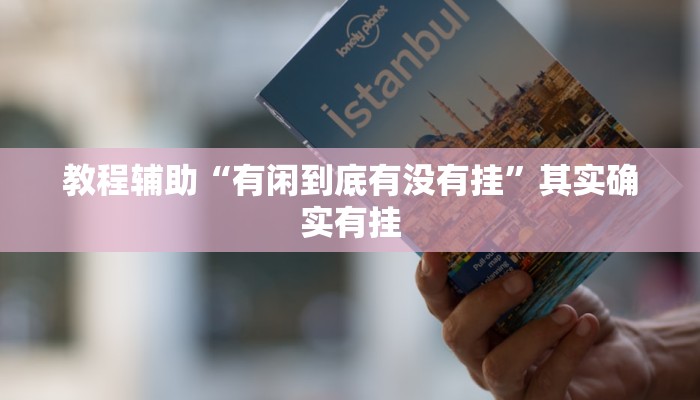 教程辅助“有闲到底有没有挂”其实确实有挂