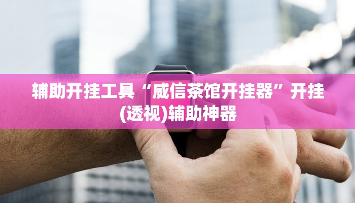 辅助开挂工具“威信茶馆开挂器”开挂(透视)辅助神器