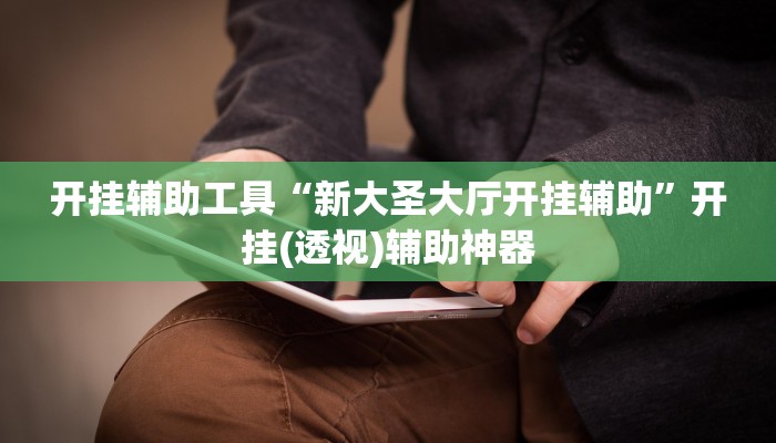 开挂辅助工具“新大圣大厅开挂辅助”开挂(透视)辅助神器
