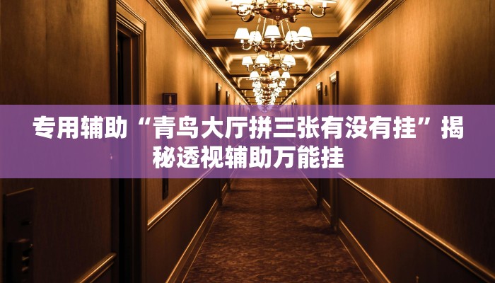 专用辅助“青鸟大厅拼三张有没有挂”揭秘透视辅助万能挂 专用辅助“青鸟大厅拼三张有没有挂”揭秘透视辅助万能挂