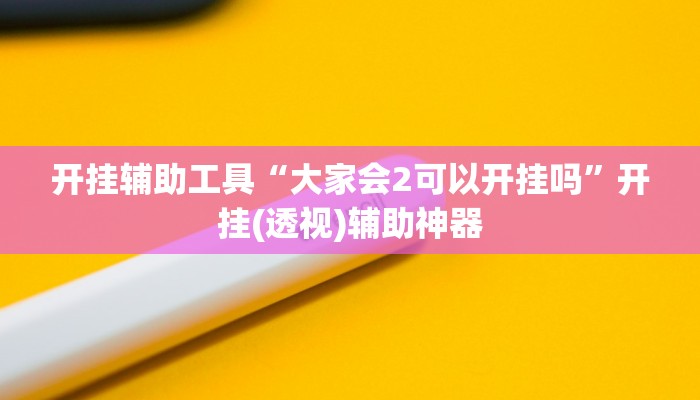 开挂辅助工具“大家会2可以开挂吗”开挂(透视)辅助神器