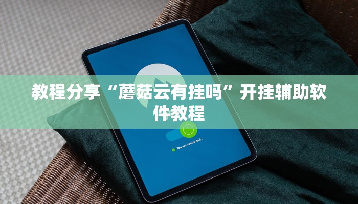 教程分享“蘑菇云有挂吗”开挂辅助软件教程