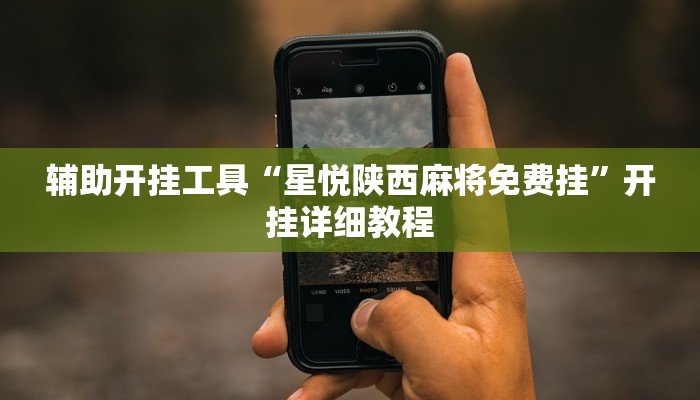 辅助开挂工具“星悦陕西麻将免费挂”开挂详细教程