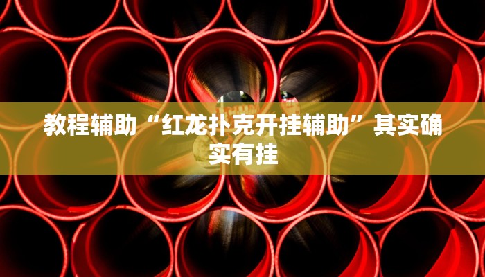 教程辅助“红龙扑克开挂辅助”其实确实有挂