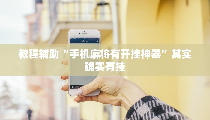 教程辅助“手机麻将有开挂神器”其实确实有挂