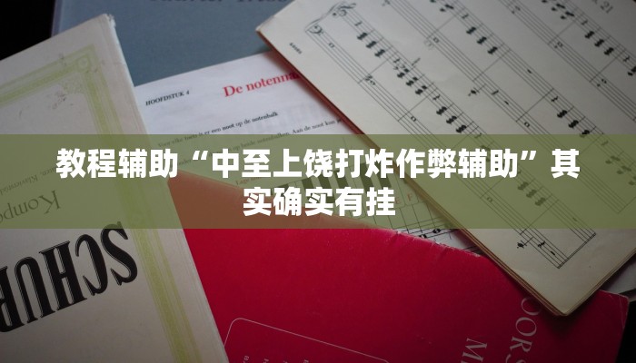 教程辅助“中至上饶打炸作弊辅助”其实确实有挂