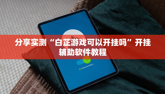 分享实测“白芷游戏可以开挂吗”开挂辅助软件教程