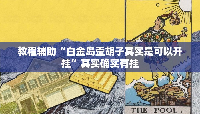 教程辅助“白金岛歪胡子其实是可以开挂”其实确实有挂