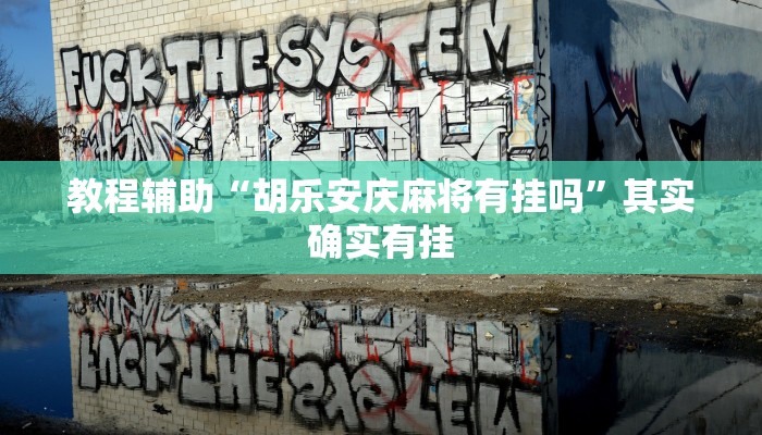 教程辅助“胡乐安庆麻将有挂吗”其实确实有挂