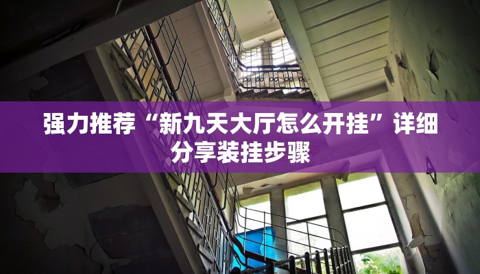 强力推荐“新九天大厅怎么开挂”详细分享装挂步骤