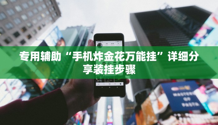 专用辅助“手机炸金花万能挂”详细分享装挂步骤