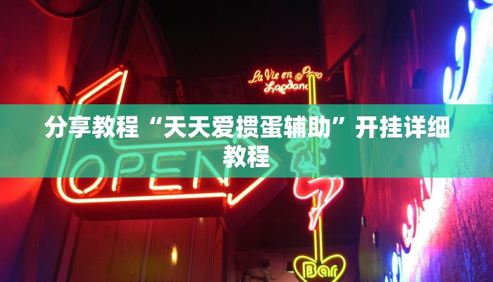 分享教程“天天爱掼蛋辅助”开挂详细教程