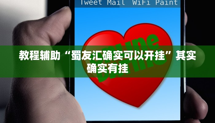 教程辅助“蜀友汇确实可以开挂”其实确实有挂 教程辅助“蜀友汇确实可以开挂”其实确实有挂