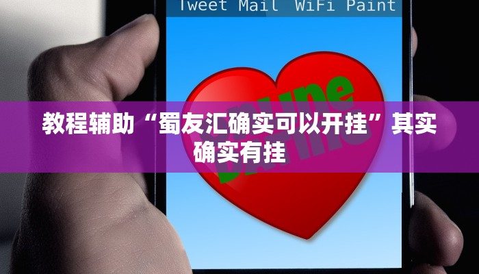 教程辅助“蜀友汇确实可以开挂”其实确实有挂 教程辅助“蜀友汇确实可以开挂”其实确实有挂