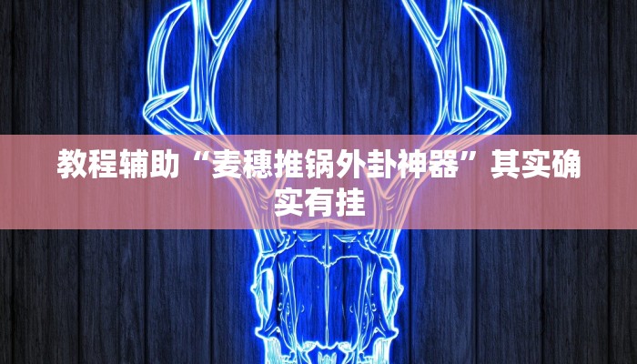 教程分享“天天摸麻将挂在哪里买”(原来确实是有挂) 