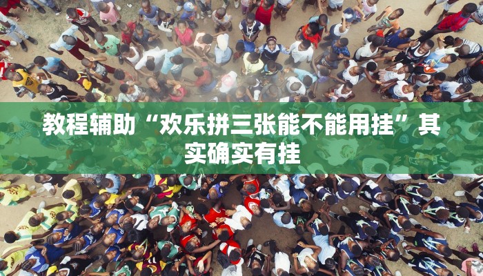 教程辅助“欢乐拼三张能不能用挂”其实确实有挂