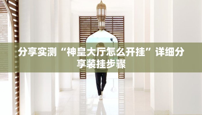 分享实测“神皇大厅怎么开挂”详细分享装挂步骤