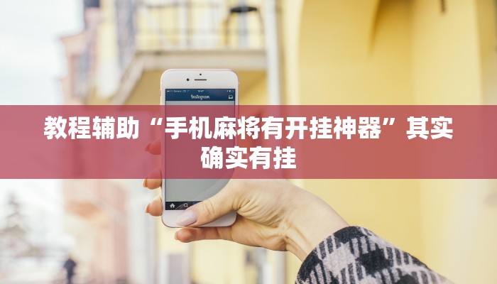 教程辅助“手机麻将有开挂神器”其实确实有挂