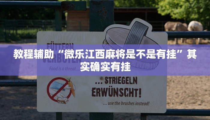 教程辅助“微乐江西麻将是不是有挂”其实确实有挂 教程辅助“微乐江西麻将是不是有挂”其实确实有挂