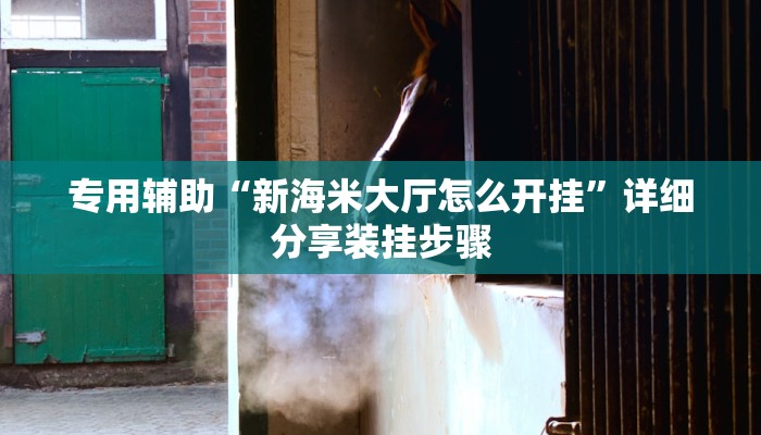 专用辅助“新海米大厅怎么开挂”详细分享装挂步骤