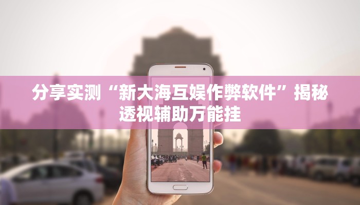 分享实测“新大海互娱作弊软件”揭秘透视辅助万能挂