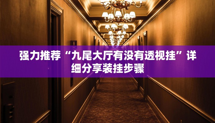 强力推荐“九尾大厅有没有透视挂”详细分享装挂步骤