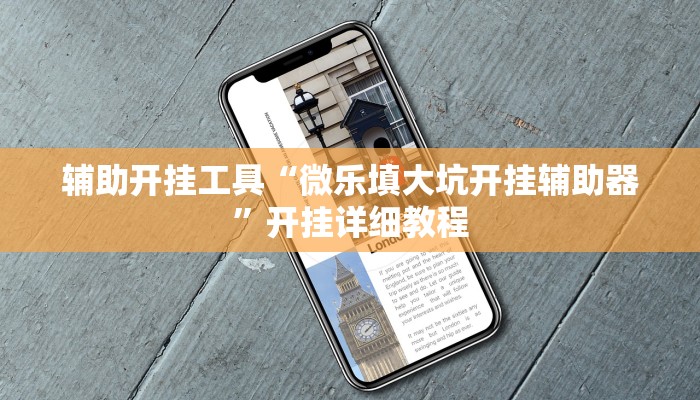 辅助开挂工具“微乐填大坑开挂辅助器”开挂详细教程