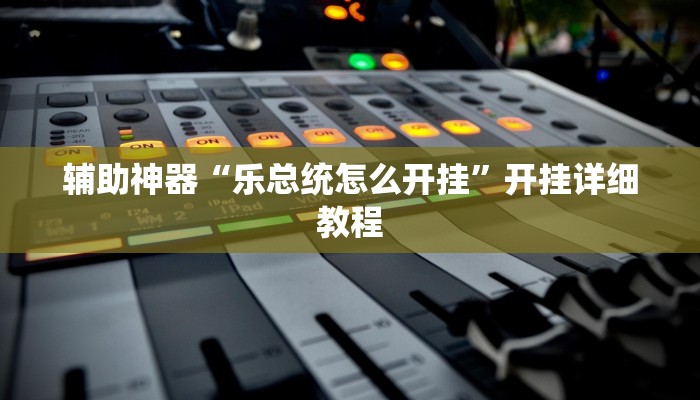 辅助神器“乐总统怎么开挂”开挂详细教程