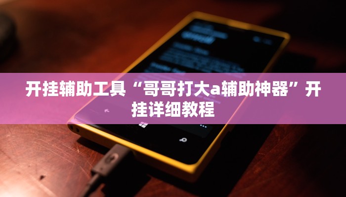 开挂辅助工具“哥哥打大a辅助神器”开挂详细教程
