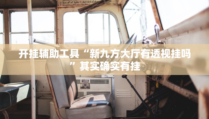 开挂辅助工具“新九方大厅有透视挂吗”其实确实有挂