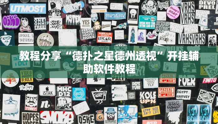 教程分享“德扑之星德州透视”开挂辅助软件教程