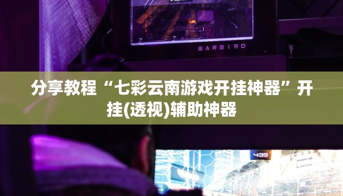 分享教程“七彩云南游戏开挂神器”开挂(透视)辅助神器