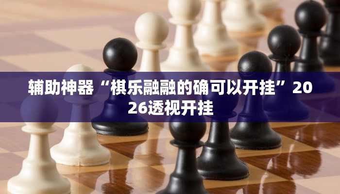 辅助神器“棋乐融融的确可以开挂”2026透视开挂 辅助神器“棋乐融融的确可以开挂”2026透视开挂