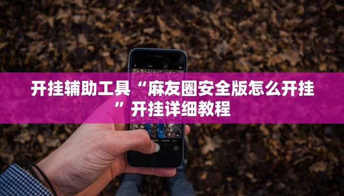 开挂辅助工具“麻友圈安全版怎么开挂”开挂详细教程