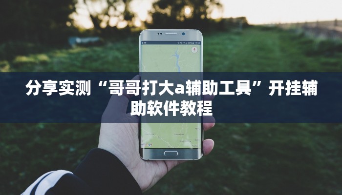 分享实测“哥哥打大a辅助工具”开挂辅助软件教程