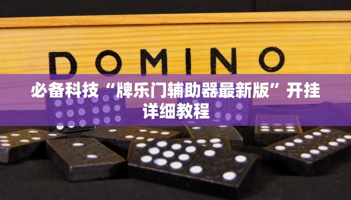 必备科技“牌乐门辅助器最新版”开挂详细教程