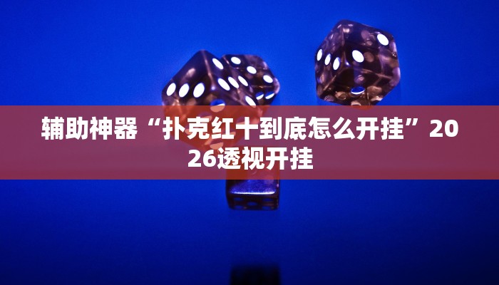 辅助神器“扑克红十到底怎么开挂”2026透视开挂