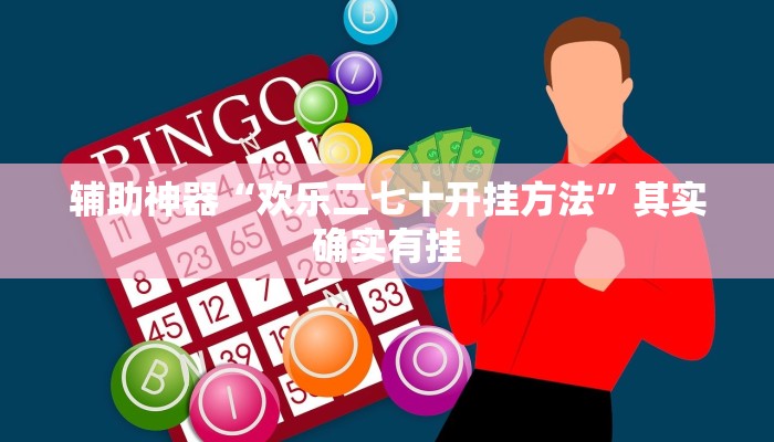 辅助神器“欢乐二七十开挂方法”其实确实有挂